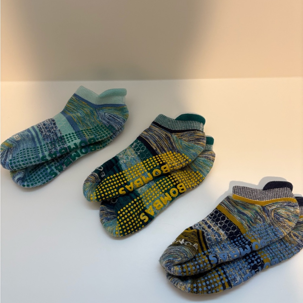 Bombas Woman Colorful Athletic Socks Set